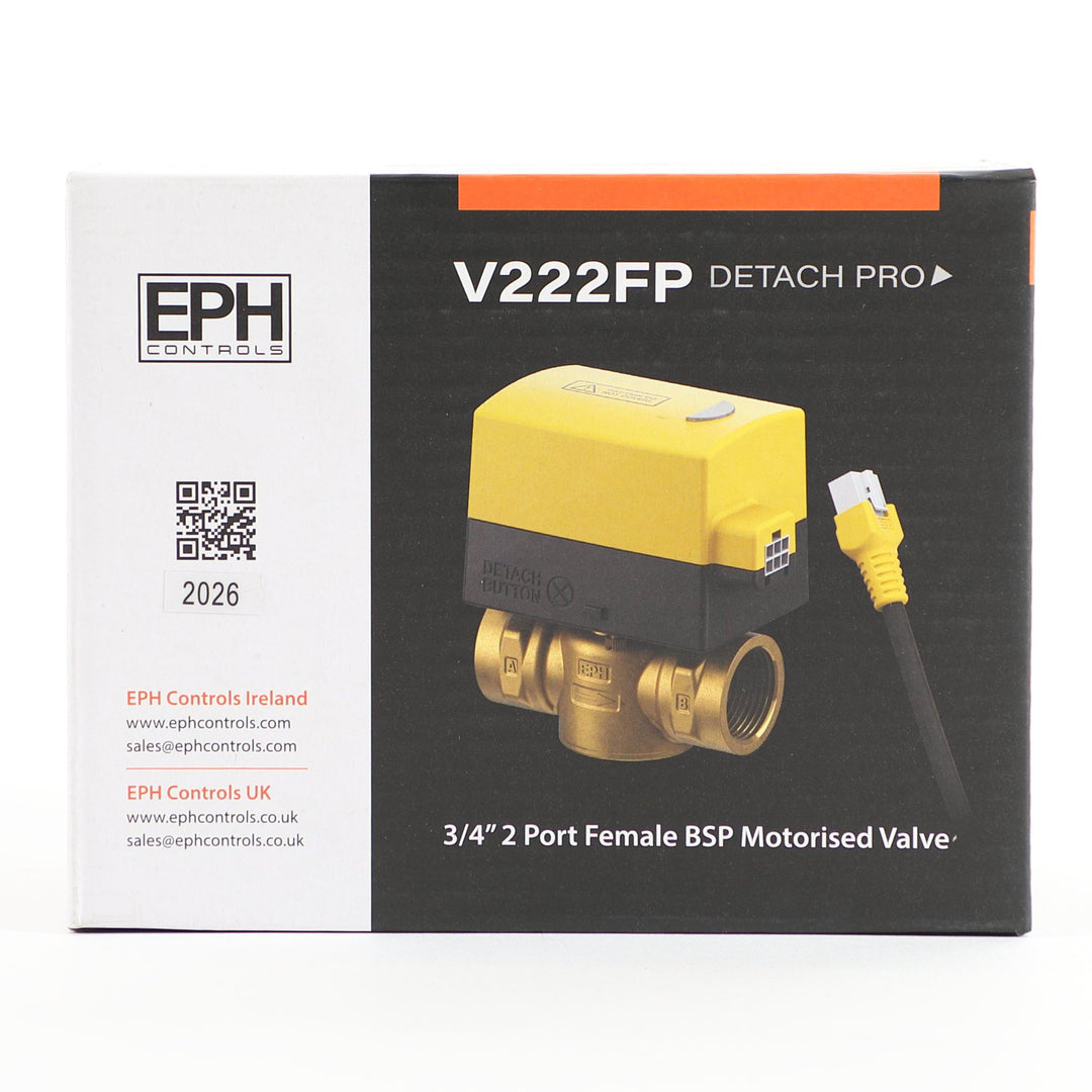 EPH 3/4" F X F 2 PORT MOTORISED VALVE