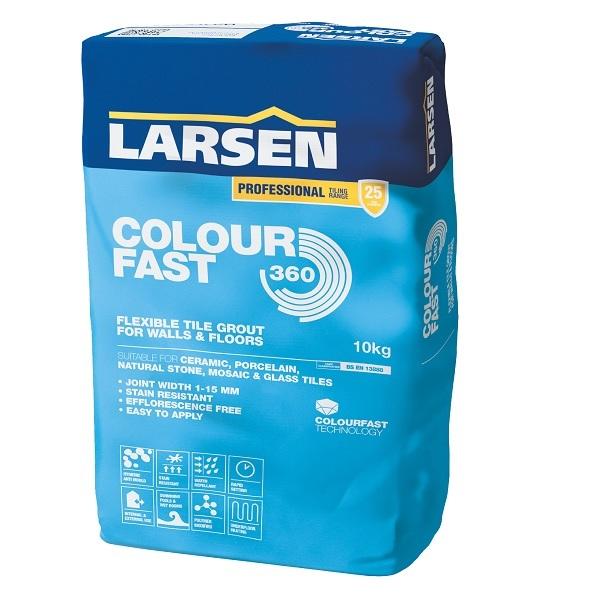 COLOURFAST 360 GREY 10KG GROUT