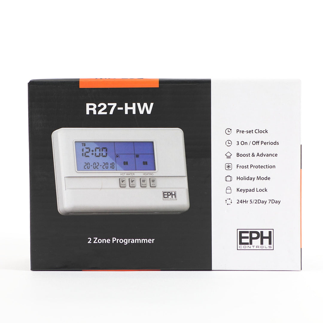 EPH R27 2 ZONE PROGRAMMER